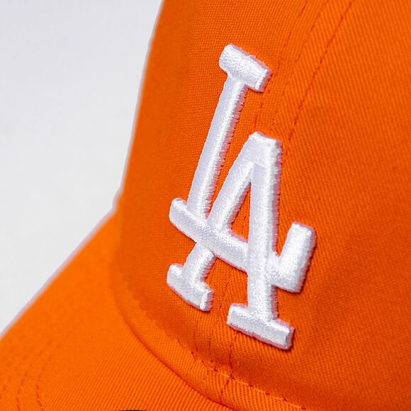 Dětská kšiltovka New Era 9FORTY Kids MLB League Essential Los Angeles Dodgers - Orange / White