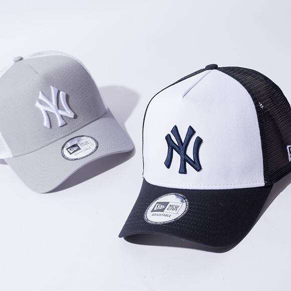 Kšiltovka New Era 9FORTY A-Frame Trucker MLB Team Color Block New York Yankees - Team Color