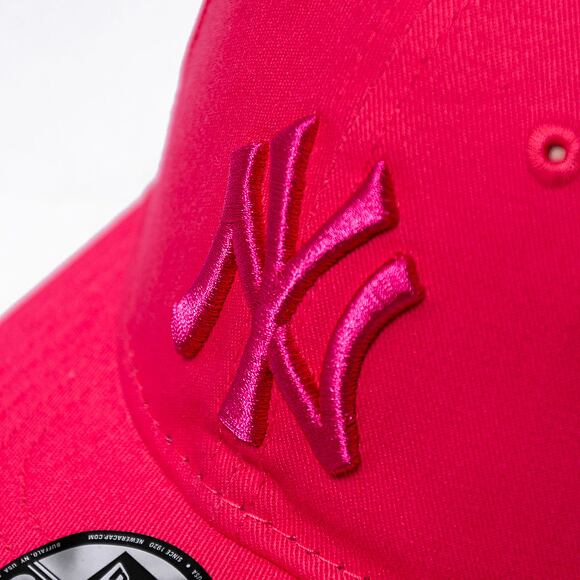 Dětská kšiltovka New Era 9FORTY Kids MLB League Essential New York Yankees - Blush Pink