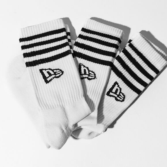 Ponožky New Era Stripe Crew Socks