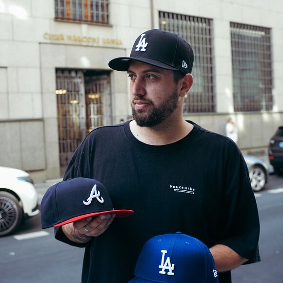 Kšiltovka New Era 59FIFTY MLB Authentic Performance Los Angeles Dodgers - Team Color