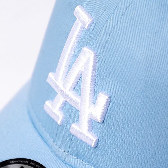 Kšiltovka New Era 9TWENTY MLB League Essential Los Angeles Dodgers - Pastel Blue / White