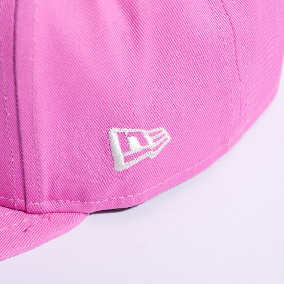 Kšiltovka New Era 9FIFTY MLB Pastel Patch Los Angeles Dodgers Wild Rose Pink / Off White
