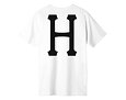 Triko HUF Essentials Classic H T-Shirt White