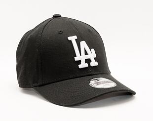 Dětská kšiltovka New Era 9FORTY MLB Kids League Essential Los Angeles Dodgers Strapback Black/White