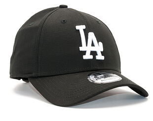 Kšiltovka New Era League Essential Los Angeles Dodgers 9FORTY Black/White Strapback