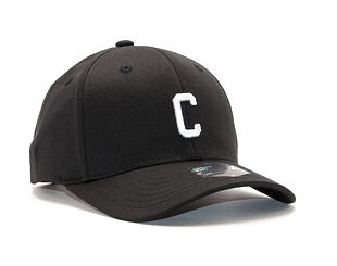 Kšiltovka State of WOW ALPHABET - Charlie Baseball Cap Crown 2 Black/White Strapback