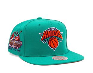 Kšiltovka Mitchell & Ness NBA Desert Green Snapback New York Knicks Teal