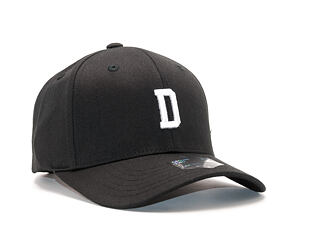 Kšiltovka State of WOW ALPHABET - Delta Baseball Cap Crown 2 Black/White Strapback