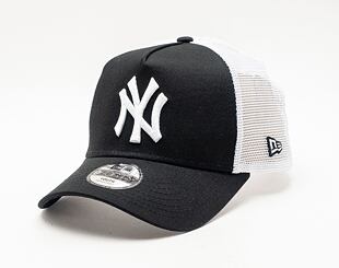 Dětská kšiltovka New Era 9FORTY Kids A-Frame Trucker MLB Kids Clean New York Yankees - Black / White
