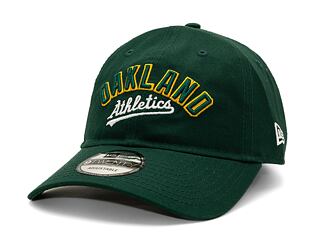 Kšiltovka New Era 9TWENTY MLB Wordmark Oakland Athletics - Dark Green