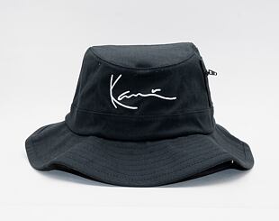 Klobouk Karl Kani KK Signature Fisher Hat Black