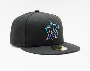 Kšiltovka New Era 59FIFTY MLB Authentic Performance Miami Marlins - Team Color