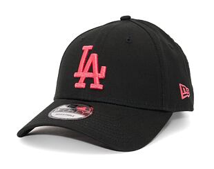 Kšiltovka New Era 9FORTY MLB League Essential Los Angeles Dodgers Black / Lava Red