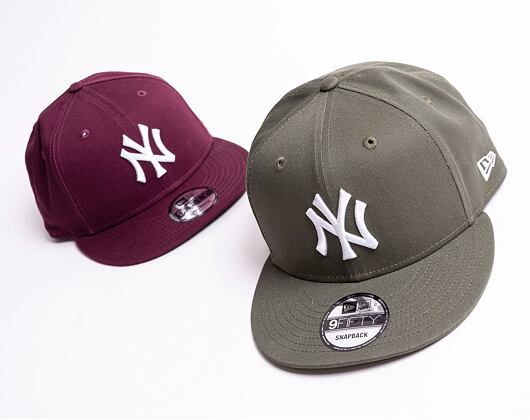 Kšiltovka New Era 9FIFTY MLB Color New York Yankees - Olive / White