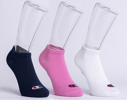 Ponožky Champion 3pk Sneaker Socks FUP/WHT/NNY