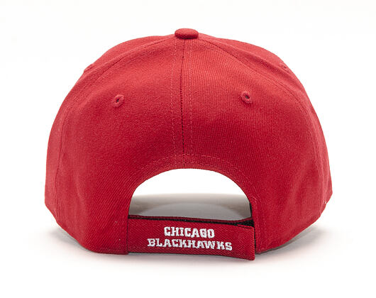 Kšiltovka 47 Brand Chicago Blackhawks MVP Red Strapback