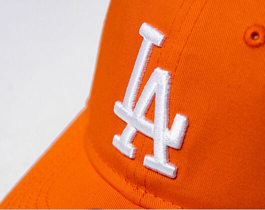 Dětská kšiltovka New Era 9FORTY Kids MLB League Essential Los Angeles Dodgers - Orange / White