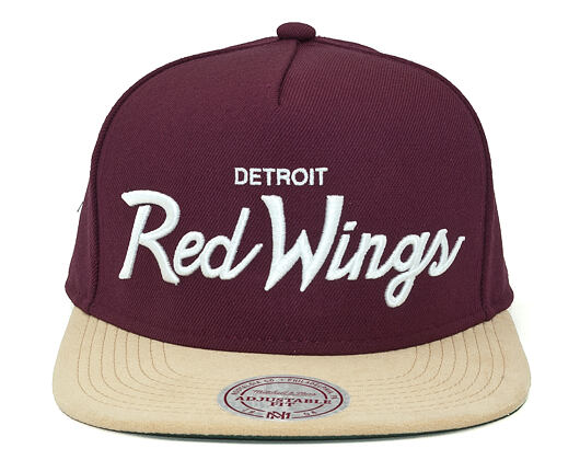 Kšiltovka Mitchell & Ness All Day Detroit Red Wings Burgundy Snapback