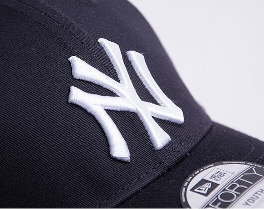 Dětská kšiltovka New Era 9FORTY Kids MLB League New York Yankees - Navy / White