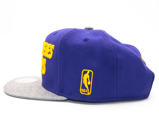 Kšiltovka Mitchell & Ness Forces Los Angeles Lakers Purple Snapback