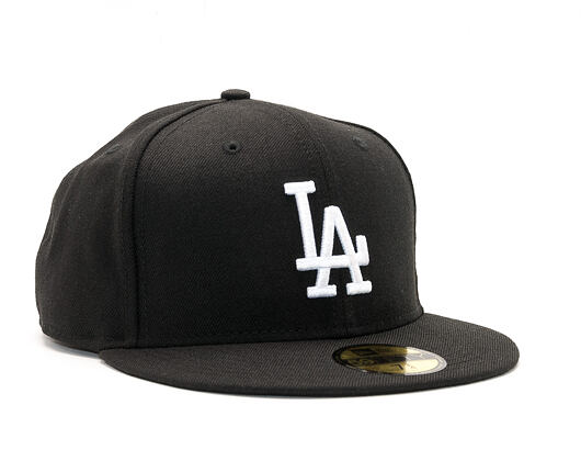 Kšiltovka New Era 59FIFTY MLB Basic Los Angeles Dodgers - Black / White