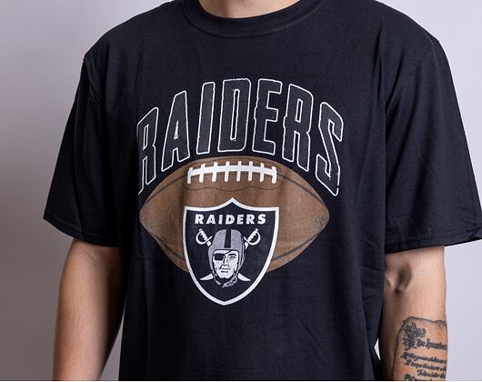 Triko Mitchell & Ness Archive Wash Out Tee Oakland Raiders Black