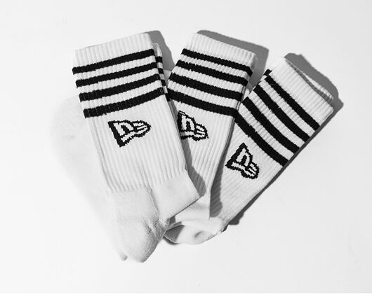 Ponožky New Era Stripe Crew Socks