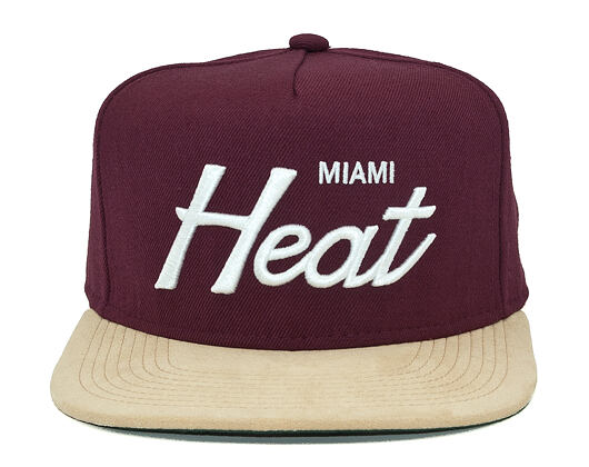 Kšiltovka Mitchell & Ness All Day Miami Heat Burgundy Snapback