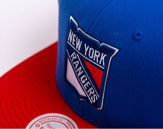 Kšiltovka Mitchell & Ness NHL Team 2 Tone 2.0 Snapback New York Rangers Royal / Red