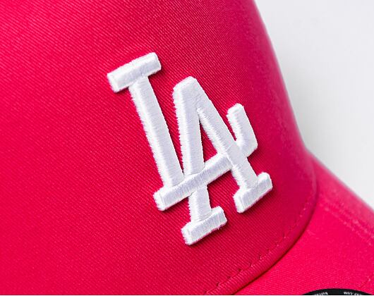 Kšiltovka New Era 9FORTY A-Frame Trucker MLB League Essential Los Angeles Dodgers - Blush Pink / Whi