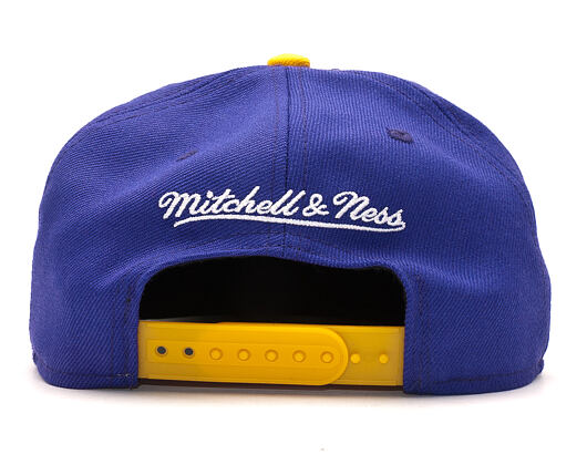 Kšiltovka Mitchell & Ness Big Logo Two Tone Los Angeles Lakers Purple Snapback