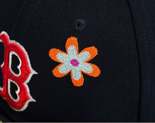 Kšiltovka New Era 59FIFTY MLB Floral Boston Red Sox Navy