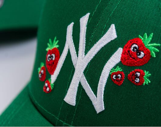 Dětská Kšiltovka New Era 9FORTY Kids MLB Fruit Icon New York Yankees Kelly Green / White