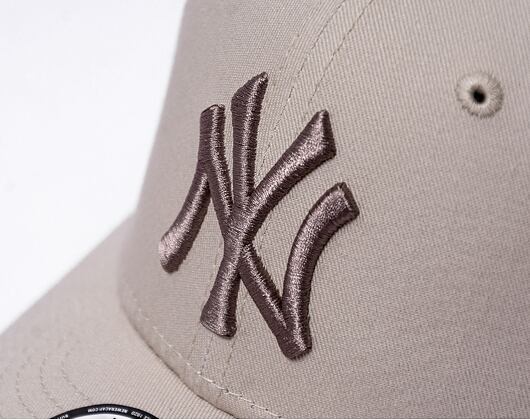 Dětská kšiltovka New Era 9FORTY Kids MLB League Essential New York Yankees - Stone / Ash Brown