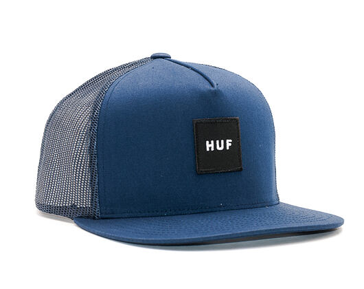 Kšiltovka HUF Box Logo Trucker Navy Snapback