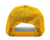 Kšiltovka New Era 9FORTY A-Frame Trucker MLB League Essential New York Yankees - Juicy Yellow / Whit
