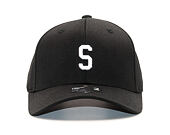 Kšiltovka State of WOW ALPHABET - Sierra Baseball Cap Crown 2 Black/White Strapback