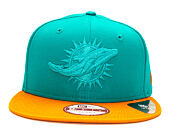 Kšiltovka New Era Team Pop Tonal Miami Dolphins Official Colors Snapback