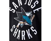 Triko Mitchell & Ness NHL LEGENDARY SLUB S/S TEE SHARKS Black