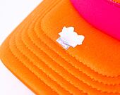Kšiltovka Von Dutch Trucker Tampa - Trucker Foam - Polyester Foam - Pink/Orange