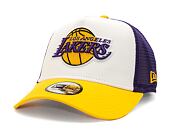 Kšiltovka New Era 9FORTY A-Frame Trucker NBA Los Angeles Lakers - Yellow / Purple