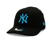 Dětská kšiltovka New Era 9FORTY Kids MLB League Essential New York Yankees - Black / Sunwash Blue