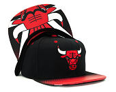 Kšiltovka Mitchell & Ness Stop On A Dime Chicago Bulls Black/Red Snapback