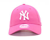 Dámská Kšiltovka New Era Fashion Essential New York Yankees Pink/White 9FORTY Strapback