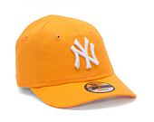 Dětská Kšiltovka New Era 9FORTY Kids MLB League Essential New York Yankees Papya Smoothie / White