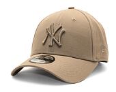Kšiltovka New Era 9FORTY MLB League Essential New York Yankees - Ash Brown