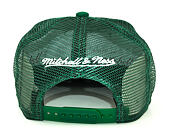 Kšiltovka Mitchell & Ness Court Trucker Boston Celtics Green Snapback