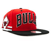 Kšiltovka Mitchell & Ness Team Short Jersey Chicago Bulls Red/Black Snapback