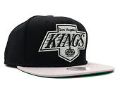 Kšiltovka Mitchell & Ness Big Logo Two Tone Los Angeles Kings Black Snapback